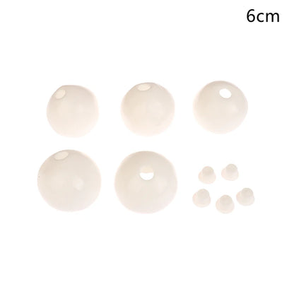 [DO]5Pcs/Set Relieve Stress Toy Handmade Ball DIY Empty Ball Leather TPR Fluid Player Noisy Ball Venting Ball[DO]