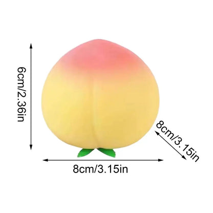 Fidget Toy Cartoon Peach SquishySlow Rising Anti Stress Decompressions Transfer Anxiety Kids SquishiesToys Gift