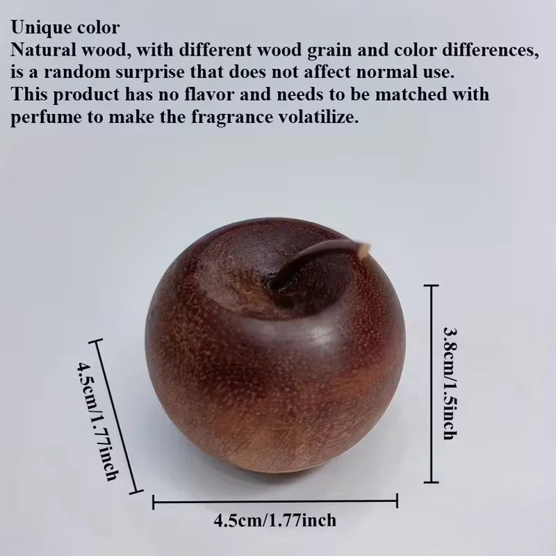 1/2/3Pcs Minimalist Wood Diffuser,Aromatherapy Decor For Car ,Bedroom Living Room, Scented Ornament Lucky Gift & Blessing Decor