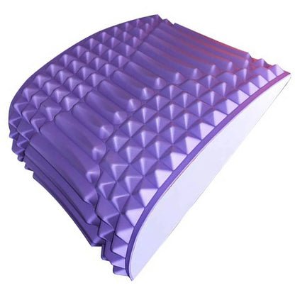 Back Stretcher Back Cracker Back Cracking Device Spine Deck Back Board Lumbar Stretcher for Lower Back Pain Relief