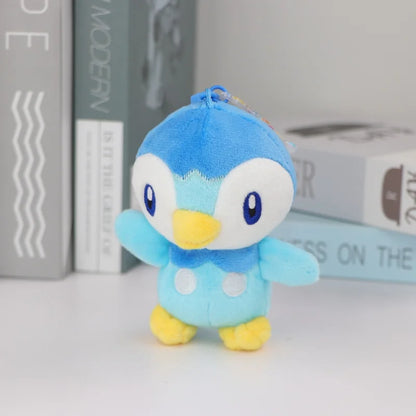 Pokemon Plush Keychain Anime Jigglypuff Gengar Sprigatito Urchin Mimikyu Sylveon Mew Umbreon Rowlet Stuffed Plushies Toys Gifts