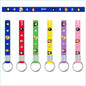 Anime Demon Birthday Theme Gifts Bags Keychain tattoo sticker Demon Slayer Candy Bags Packaging Giveaway Party Favors Gifts Supp