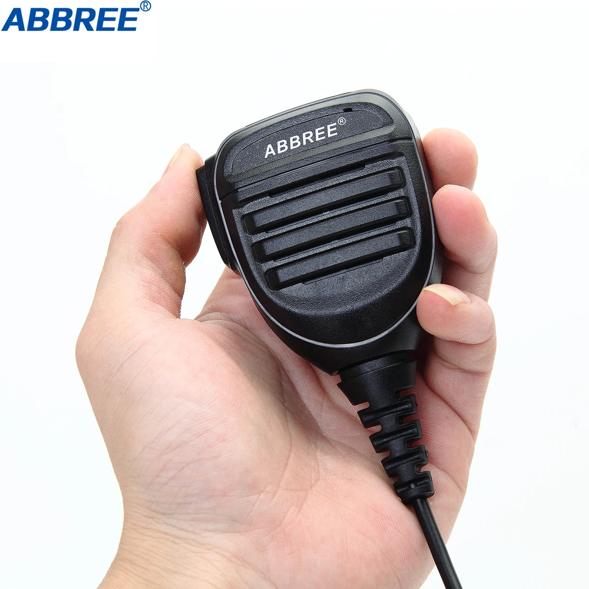 ABBREE AR-770 Walkie Talkie Speaker Microphone K Plug Handheld Mic For Baofeng UV-32 UV-5R Mini QuanSheng UV-K5/K6 Two Way Radio