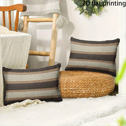 Two-piece suit Blue Floral Pillowcase for Bed , Used for sofas, chairs, cars, decorative cushion covers, pillowcases.