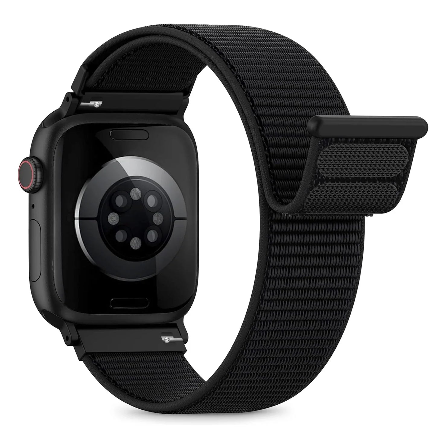 Nylon Strap For Apple Watch Band Ultra 3 2 49mm 46mm 45mm 41mm 44mm 42mm 40mm 38mm Bracelet For iWatch Series 11 10 9 8 7 6 5 4
