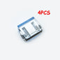 4/6/10PCS Detachable Anti Sliding Trouser Clip Invisible No Sew Concealment Buckle for DIY Sewing Craft Clothing Clips