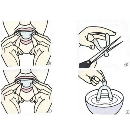 1-6Pairs Anti Snoring Bruxism Sleeping Mouth Guard Tray Stop Teeth Grinding Sleep Aid Night Guard Gum Shield Mouth Health Care