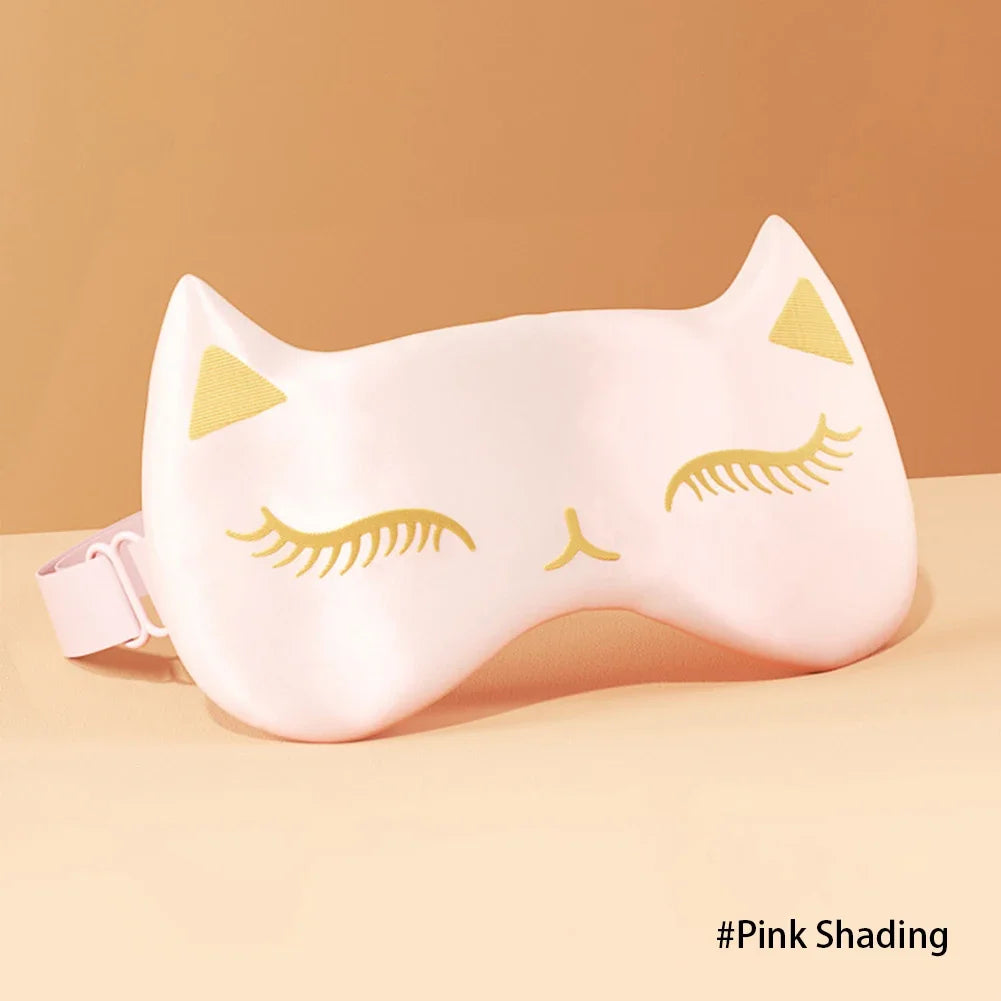 1Pc Pure Silk Sleep Natural Sleeping Eye Mask Eye Shade Cover Shade Eye Patch Women Men Soft Portable Blindfold Travel