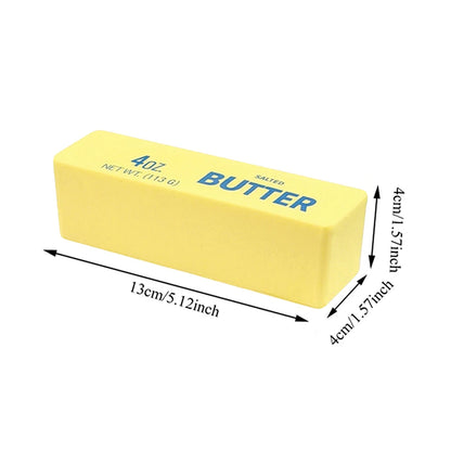 Squishy Soft Slow Rebound Butter Stick Squeezing Toy Realistic Butter Sticks Decompression Funny Anti-Anxiety Gift Fidget Toys