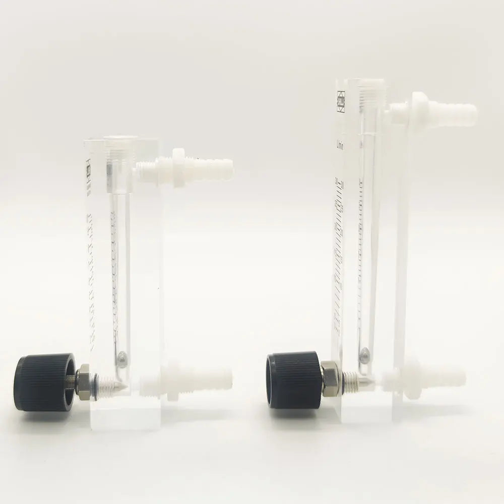 LZQ-6,7 Acrylic air flow meter (H=120mm gas flow meter)with control valve for Oxygen conectrator ,it  can adjust  flow