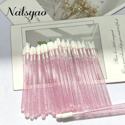 100/300PCS Disposable Lip Brush MakeupTool Beauty Accessories  Brushes Lipstick  Applicator Wands Wholesale Eyelashes Extension