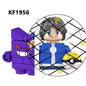 100000 volts pet Trainer ornament Charizard Building Capture pets Blocks Ash Ketchum Misty Serena Mini Action Figure Toys