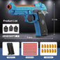 Automatic Continuous Firing SIG17 Shell Ejceting Toy Gun EVA Soft Bullets Airsoft Pistol for Outdoor Sports Shooting Gift