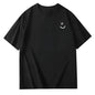 Summer Male Casual White T Shirt Minimalist Cheers Clinking Champagne Cups Print Soft Cotton Short Sleeve Celebration Top