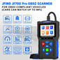 OBD2 Scanner Fault Code Reader JFIND JF700 Car Motorcycle OBDII Diagnostic Tools Voltage Charging Test for Yamaha Honda ELM327