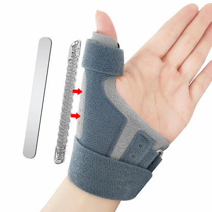 Reversible Thumb & Wrist Stabilizer Splint for Thumb Pain Relief, Trigger Finger, Arthritis, Tendonitis, Sprained, Carpal Tunnel