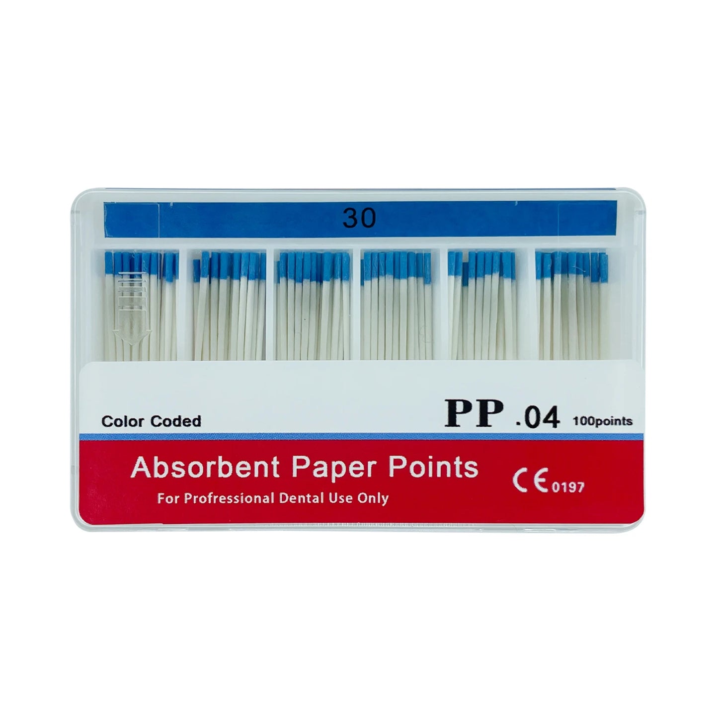 With Scale Dental Absorbent Paper Points Taper 04 15#-40# Dental Pure Cotton Fiber Paper Endodontics Treatment Consumables