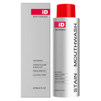 Brightening Mouthwash Remove Plaque & Stains Enamel Safe No Sensitivity Fresh Breath Deep Cleaning Mint Oral Care 237ml