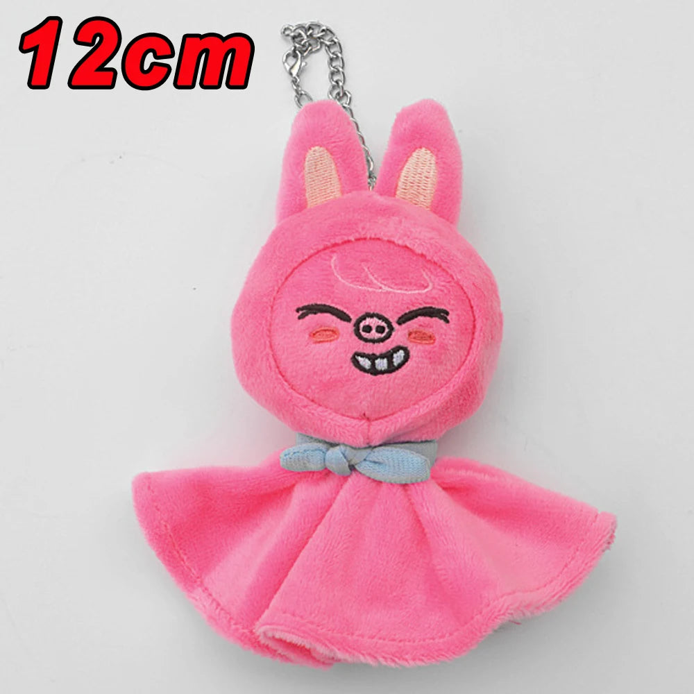 *10cm Pilot5 Fm Plush Doll Toy Field Li Longfu Skzoo Plush Stary Kids Keychain Kawaii Anime Stuffed Animals Plus Toys Gifts