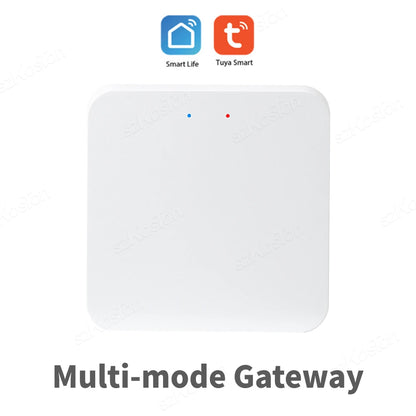 Tuya Smart Life Multi-mode Gateway Smart Home Automation Hub ZigBee WiFi Bridge Bluetooth Mesh Voice Control for Alexa Google