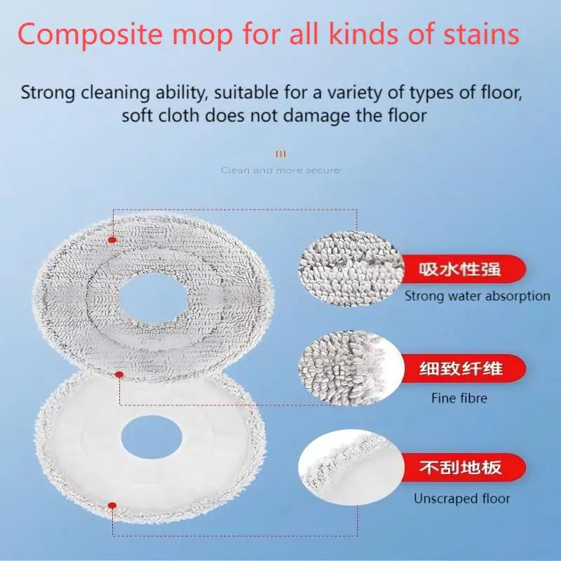 Dreame Bot L30 Ultra L20 Ultra Robot Vacuum Spare Parts Consumables Main Side Brush Hepa Filter Mop Cloth Dust Bag Accessories