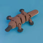 3D Printed Articulated Shark Toy for Decoration Toy Executive Decor for Office Stress Relief Toy