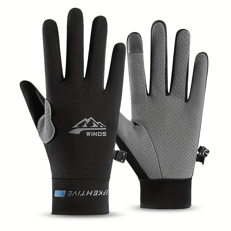 Fingerless Gloves for Men Women UV Sun Protection Half Finger Glove for Fishing Paddling Sailing Rowing Sports Gloves