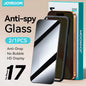 Joyroom 1/2 sztuki Do iPhone'a 17 Pro Max Szkło Antyszpiegowskie Ochronne Szkło Prywatyzujące Do iPhone'a 17 Pro 17 Air Szkło Hartowane