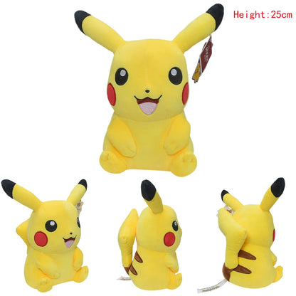 New Pokemon Pikachu Plush Toy Sprigatito Fuecoco Groudo Meowscarada Floragato Cinderace Keldeo Exegguto Shinx Stuff Peluche Doll