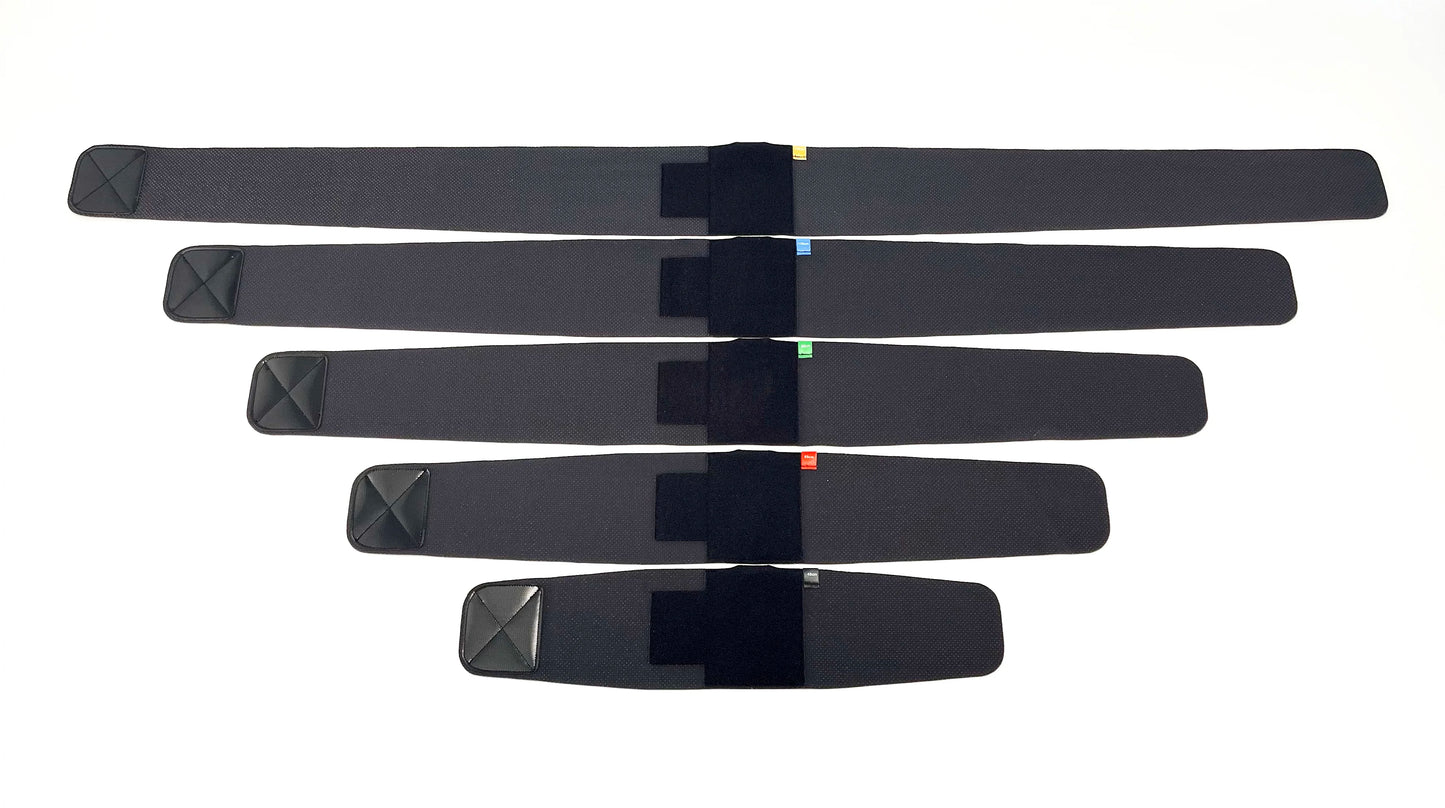 Microphone transmitter waist belt waist strap leg strap waist strap skin black light elastic nylon Velcro fabric Single pocket