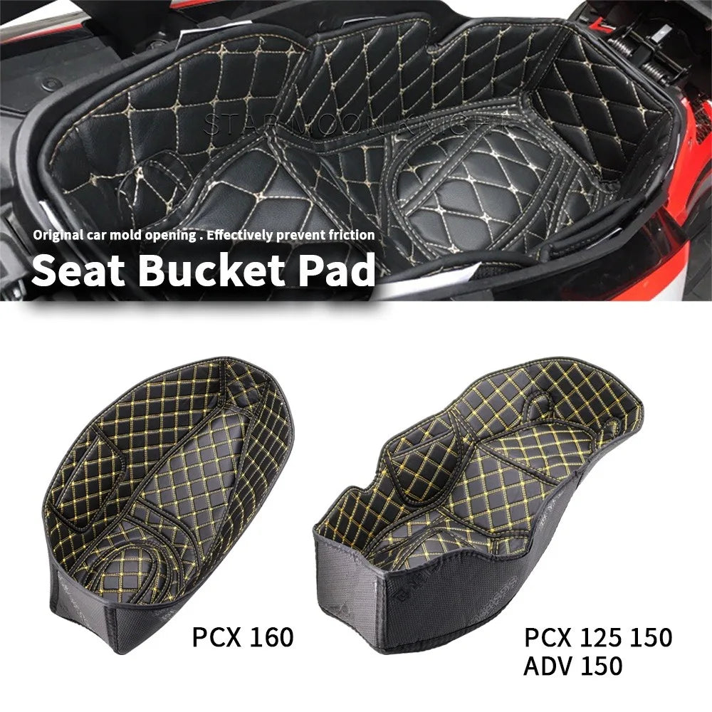 For HONDA PCX 125 150 160 ADV150 Motorcycle Rear Trunk Inner Cushion ADV350 FORZA350 Seat Bucket Storage Luggage Box Liner Pad