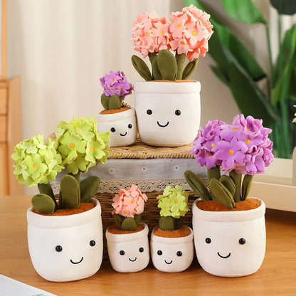 Green Plant Potted Plants Lily Flowers Strawberries Lotus Flowers Persimmons Morning Glory Ornament Soft Birthday Gifts Decor