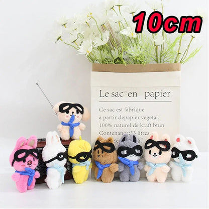 70style 10/20cm Skzoo Plush Toy Kawaii Skzoo Stray Kids Wolf Plush Cartoon Stuffed Animal Doll Kawaii Companion Toys Giftids