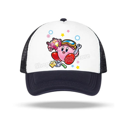 Star Kirbys Children Baseball Hat Cartoon Casuals Bonnet Outdoor Sports Sun Cap Peaked Caps Unisex Men Baby Kids Birthday Gifts