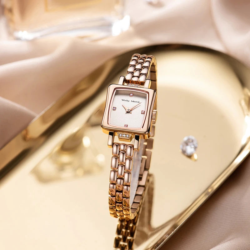WM Watch Woman Quartz Watch Waterproof Classic Casual Business Woman's Watch Welly Merck Watch WM087L
