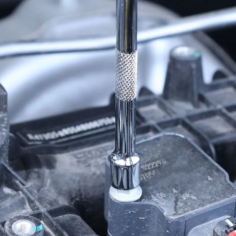 3/8 1/4 Socket Extension Rod Anti-fall Drive Ratchet Socket Extension Bar Hand Tool Long Shaft Improved Extender Adjustment Tool