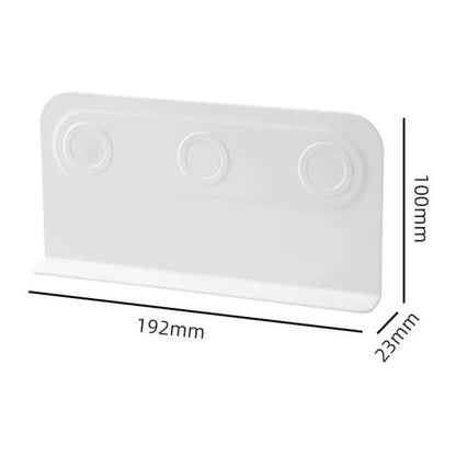 ABS Remote Control Holder Punch-Free Remote Control Magnetic Holder Wall Mount Storage Rack Household Storage Rack