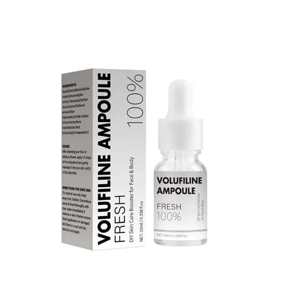 100% Pure Volufiline Plumping Ampoule Serum, Skin Care Essential for Facial Volume & Even Skin Tone, Fast-Absorbing Hydrating
