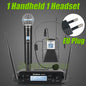 SENNESAI GLXD24 B58 Professional Dual Wireless Microphone 600-699MHz System Stage Performances UHF Dynamic 2 Channel Handheld