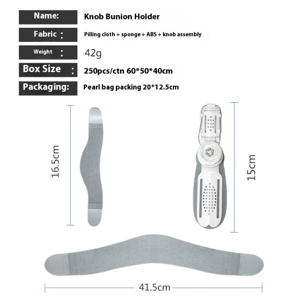 Bunion Splint Big Toe Straightener Hallux Valgus Correction Orthotics Foot Bone Thumb Adjuster Correction Bunions Corrector