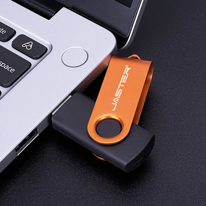 фalizar USB 32GB Flash Drive 16Giga Memory Stick Metal Jump Drive Draaibare Pendrive Draagbare 128GB Cle USB 2.0 Pen Drives