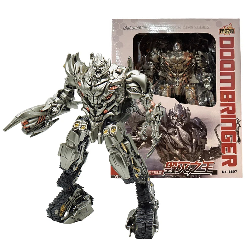 TW1029 Transformation Toys Megatank Galvatron Ironhide Shockwave Action Figure Robot Collection Movie Deformation Model Gifts