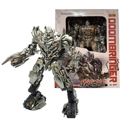 TW1029 Transformation Toys Megatank Galvatron Ironhide Shockwave Action Figure Robot Collection Movie Deformation Model Gifts
