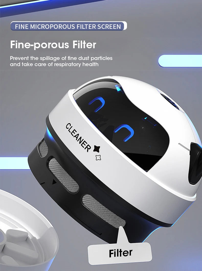 Mini Desk Dust Vacuum Cleaner Portable Vacuum Cleaner DetachableNozzle Wireless Table Dust Removal Cleaning Brush Cleaning Tools