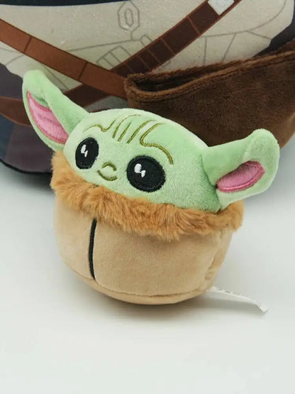 2026 New Movie The Din Djarin Mandalorians And Grogus Plush Soft Stuffed Collectible Cute Anime Peripheral Plushie Doll Toy Gift