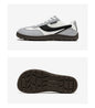HOBIBEAR Wide Barefoot Shoes Womens Mens Zero Drop Minimalist Sneakers Artificial Leather Mesh Retro Walking Shoes