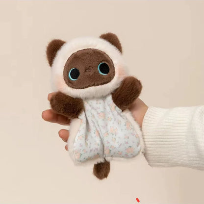Cartoon Bean Bag Doll Soft Fluffy Texture Decompression Stuffed Animals Supine Position Skin-friendly