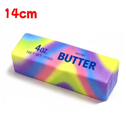 Shapeable Sticky Butter Stick Squishy Fidget Toy Super Soft Slow Rebound Squeeze Decompression Adult Sensory Stress Relief Toy