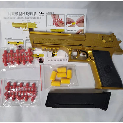 2026 Newest Shell Ejecting Airsoft Soft Bullet Toy Gun Pistol Outdoor Shooting Game Kids Boys Gift