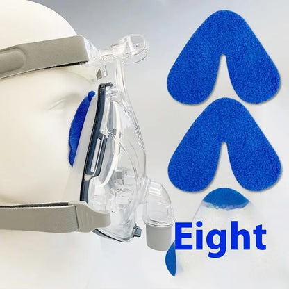 **4PCS Nasal Pads For CPAP Mask Universal Nose Pad Sleep Apnea Comfort Pad Anti Wrinkle Ventilator Pad Nasal Strip Accessory